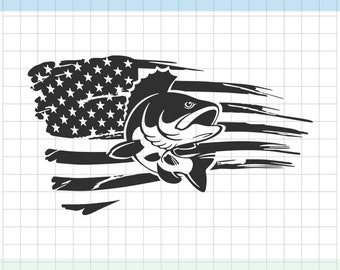 Free Free 315 Bass Fishing Flag Svg SVG PNG EPS DXF File