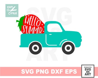 Download Summer Truck Svg Etsy