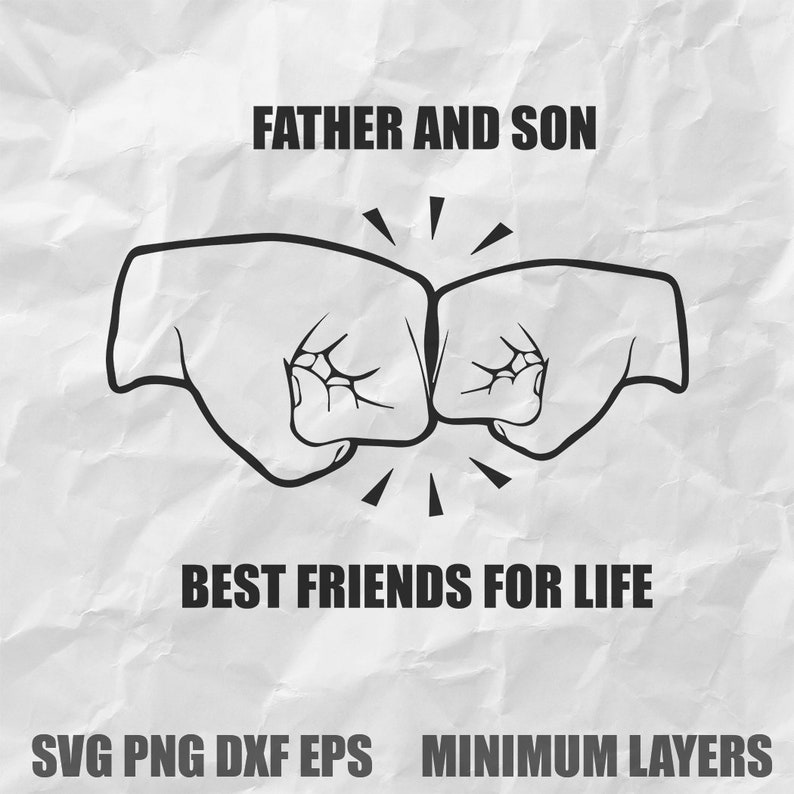 Free Free Father Son Fist Bump Svg 225 SVG PNG EPS DXF File