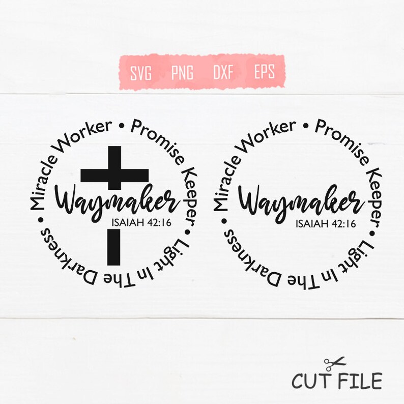 Download Waymaker SVG Shirt Print | Etsy