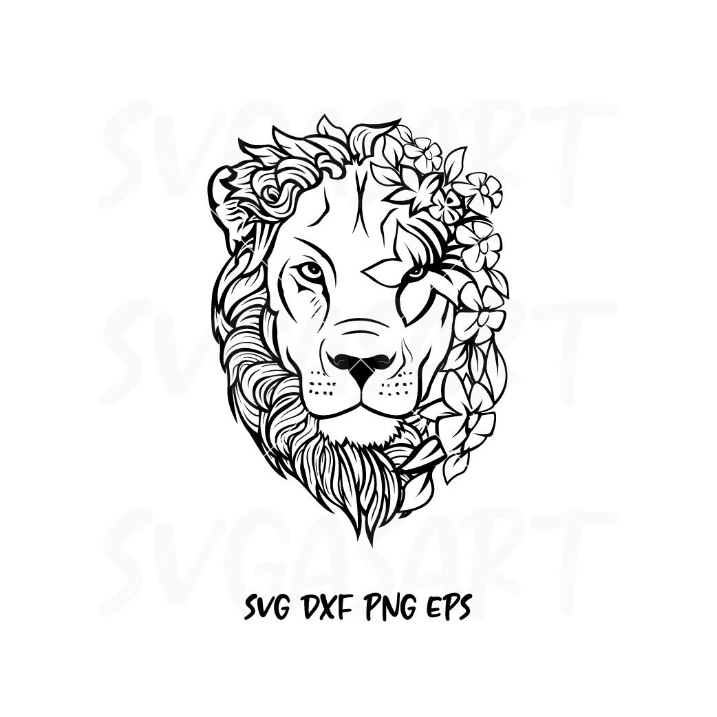 Free Free 227 Boho Lion Svg SVG PNG EPS DXF File