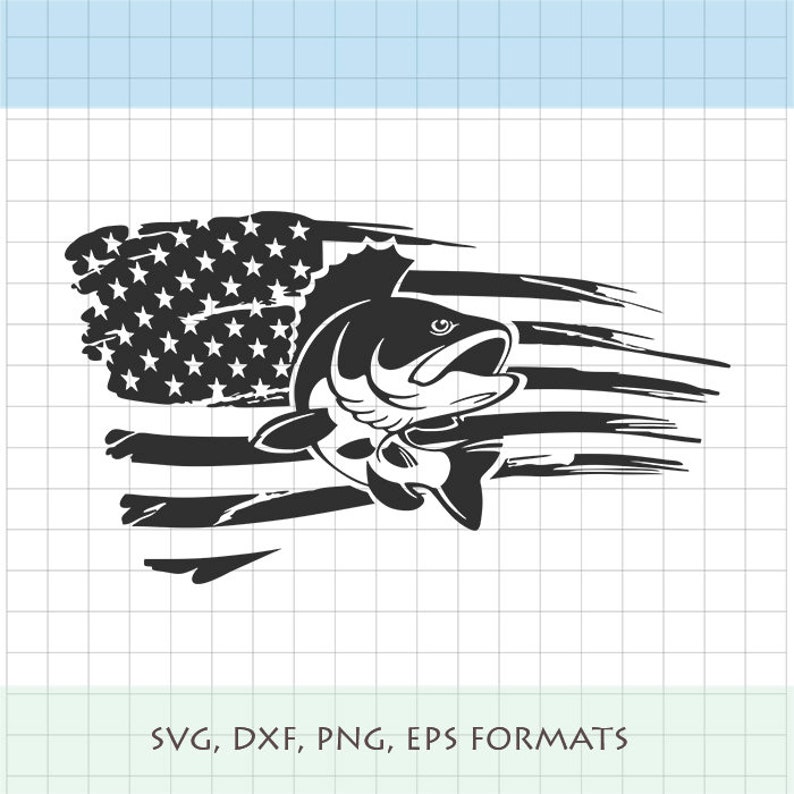 Free Free 178 Fishing American Flag Svg SVG PNG EPS DXF File