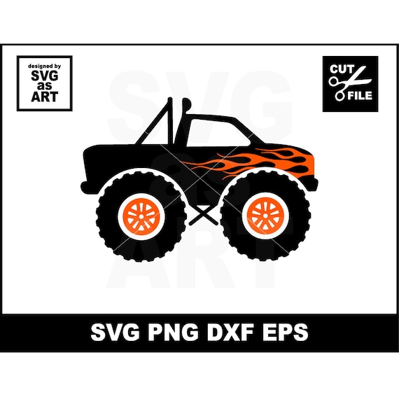 Free Free Monster Truck Svg Etsy 351 SVG PNG EPS DXF File
