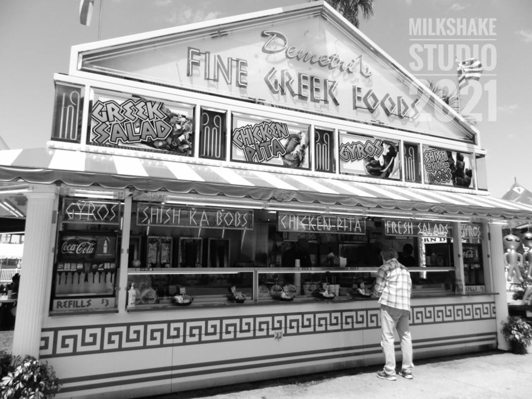 Fine Greek Foods Florida State Fair Fine Art Photography, Souvenir