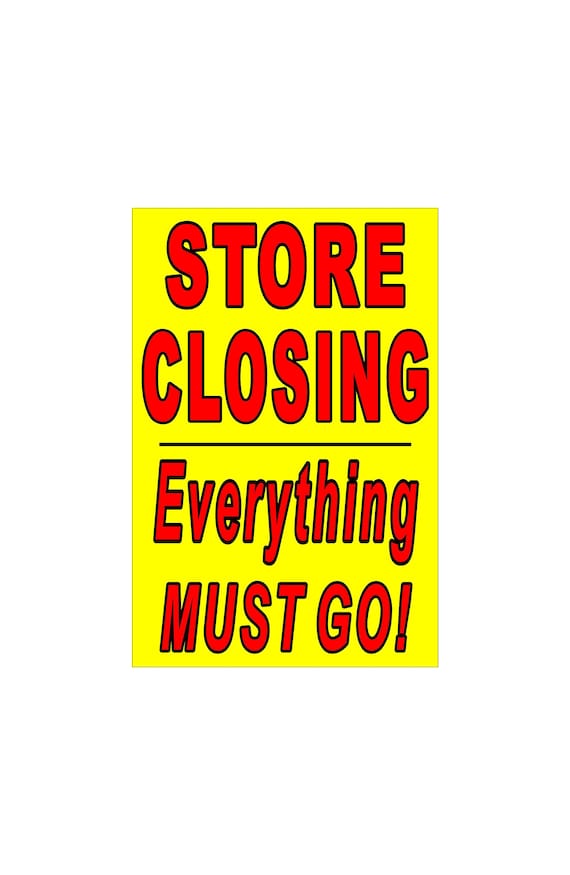Everything must go! Changes coming soon! 40+ Everything Must Go Stock Illustrations, Royalty-Free  main image 3