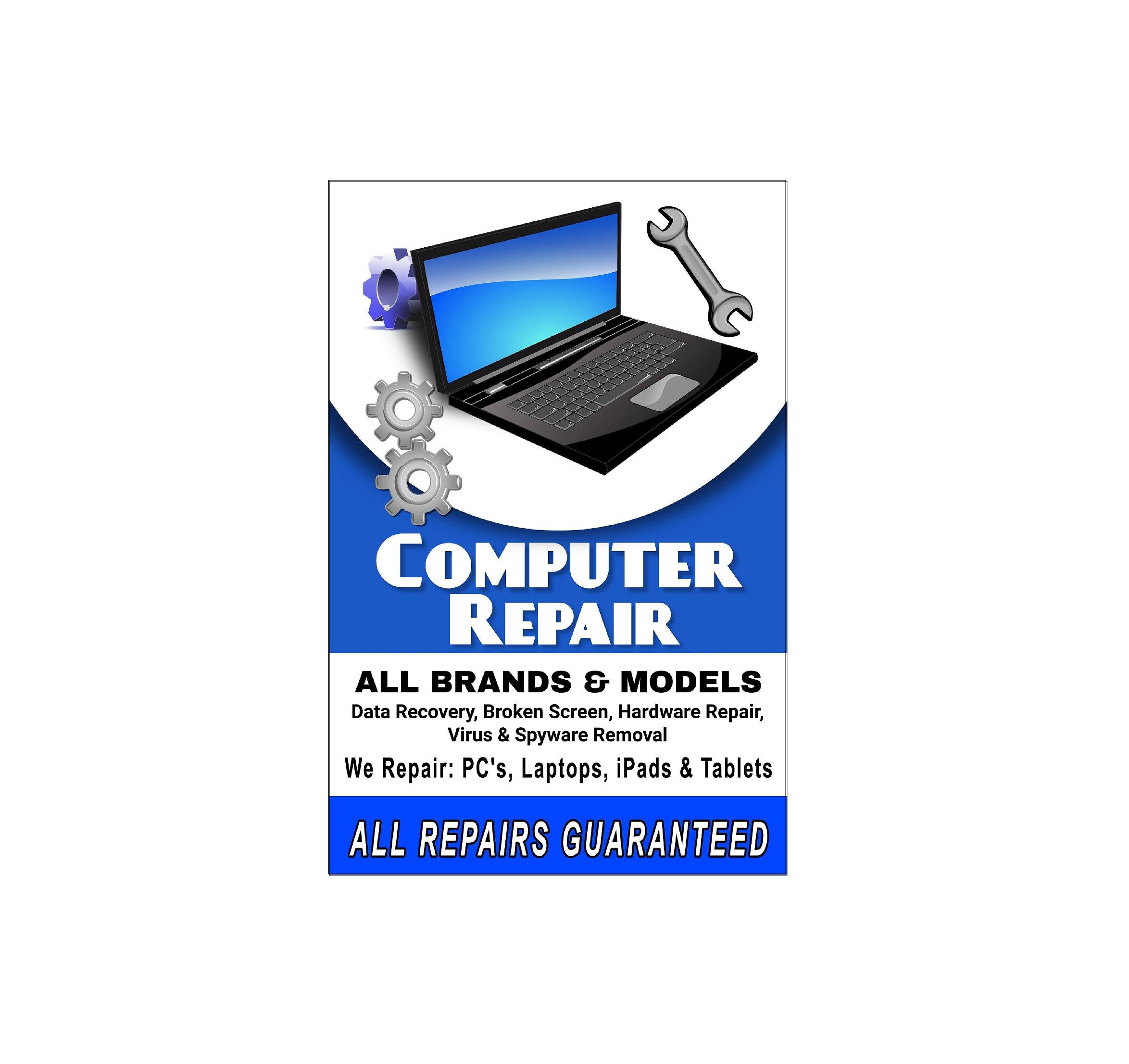 Computer Repair Sign