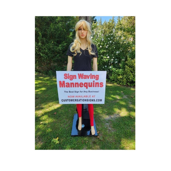 Mannequin Signs Mannequin Sign - Etsy