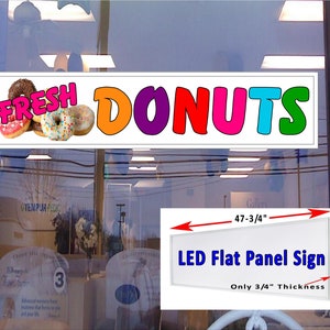 Auto Body Shop Led panel de luz caja de ventana signo 48 "x 12"