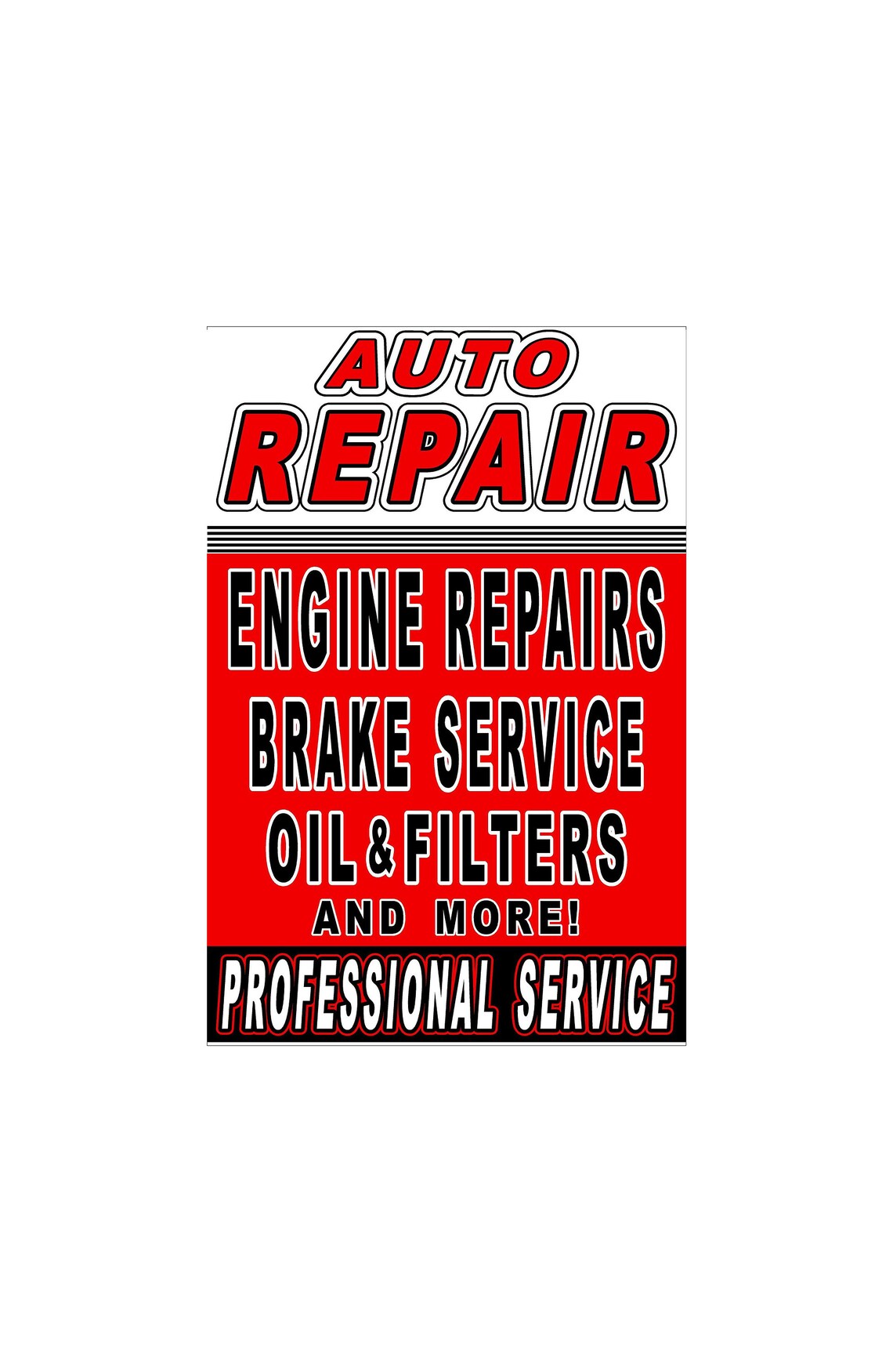 Auto Repair Advertising Poster Sign 24x36 - Il 1140xN.1824514839 4Dhl