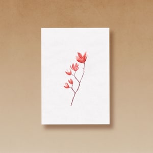 Magnolia |  Carte postale en papier 100% recyclé