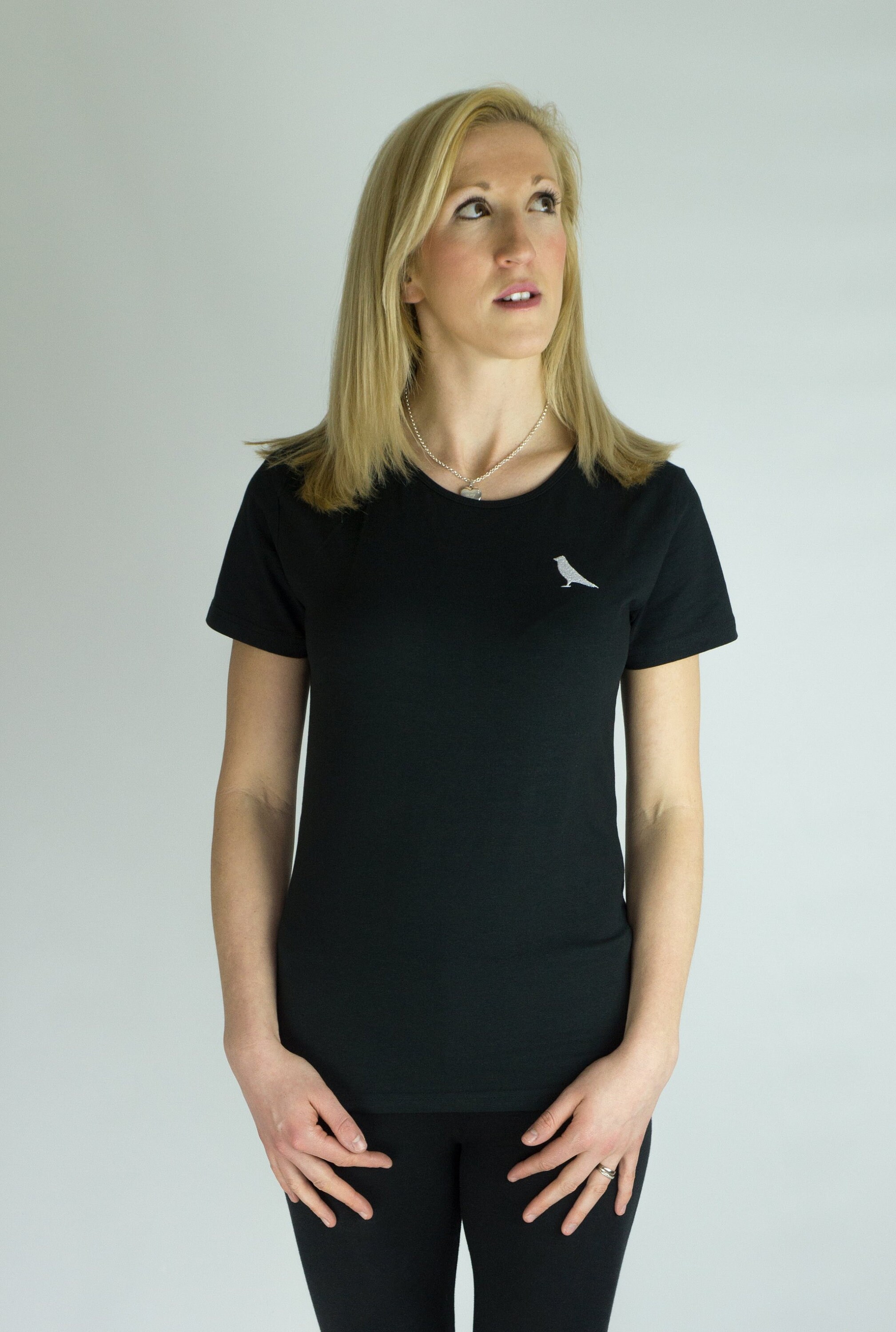 Womens Muscle Fit TShirt White TShirt Black TShirt Etsy