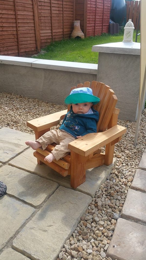 Child's wooden sale adirondack chair