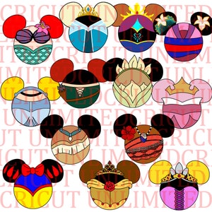 Princess Pack SVG Digital