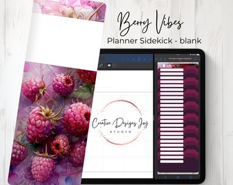 Berry Vibes Digital Planner Sidekick: GoodNotes Organizer (PDF Download)