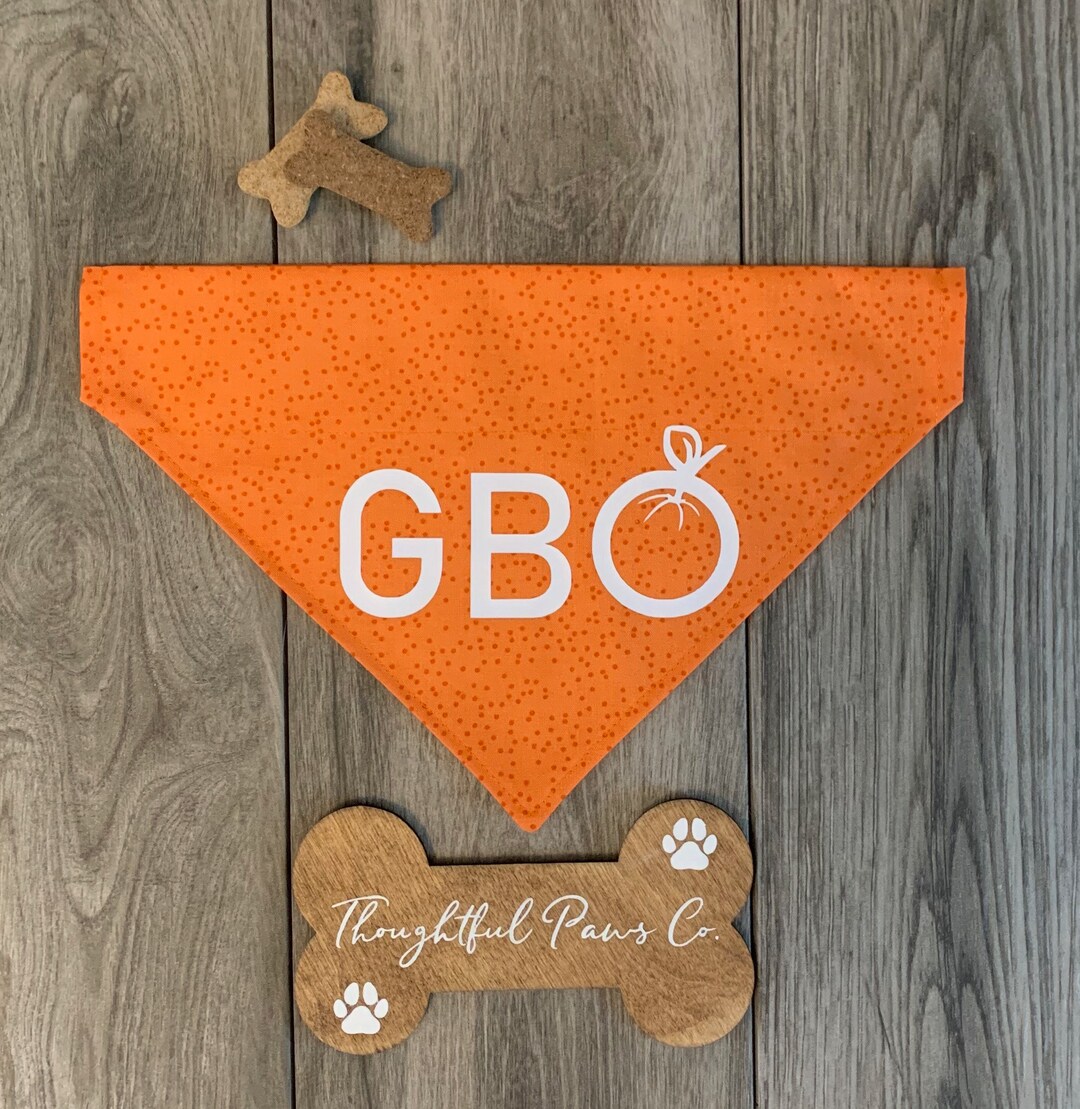 Dog Bandana, Over the Collar Dog Bandana, Tennessee Dog Bandana