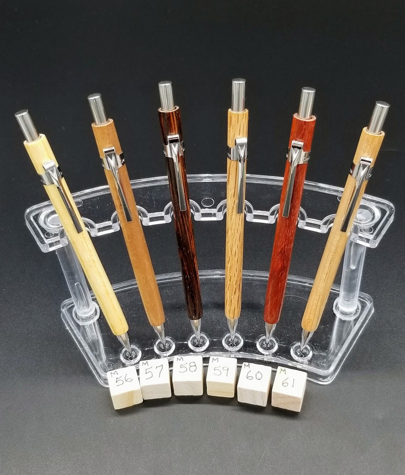 Wooden Mechanical Pencils From Exotic and Local Hardwood With Etsy