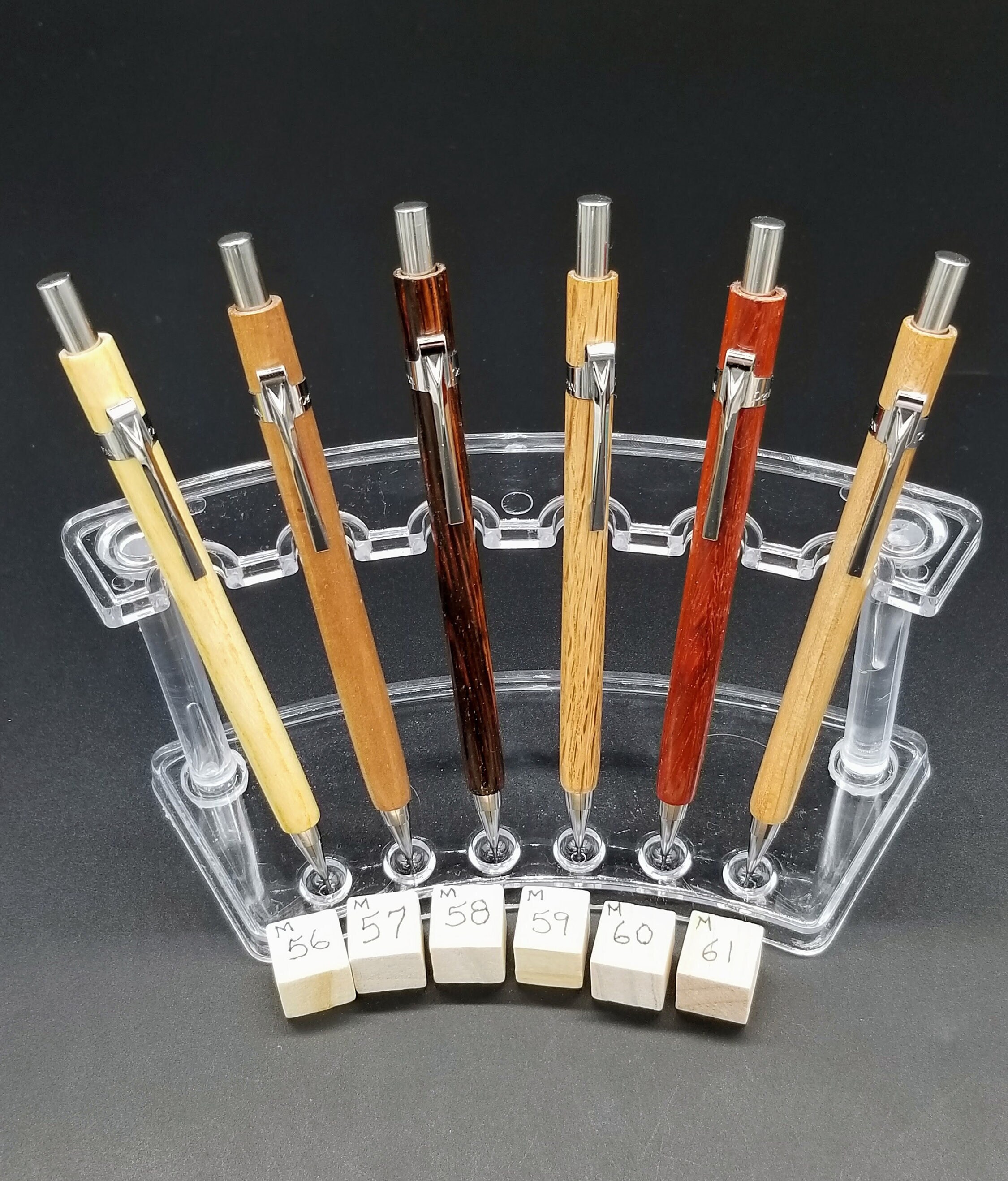 Wooden Mechanical Pencils From Exotic and Local Hardwood With Etsy
