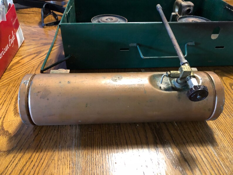 Vintage Coleman 425 Stove Gold Tank Etsy