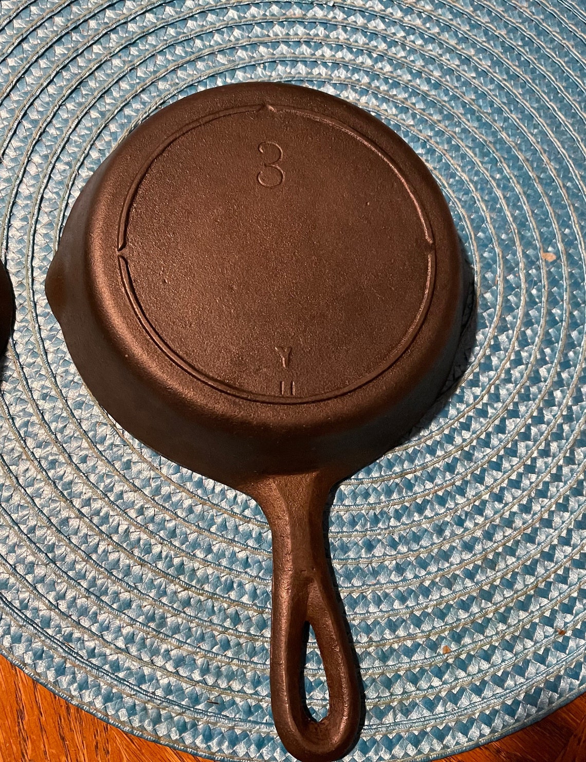 Vintage lodge cast iron skillet no.3 Etsy