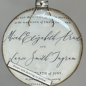 Wedding Keepsake