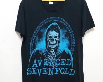 AVENGED SEVENFOLD Destroyed Logo CONCERT TEE Synyster Gates M SHADOWS A7X TSHIRT