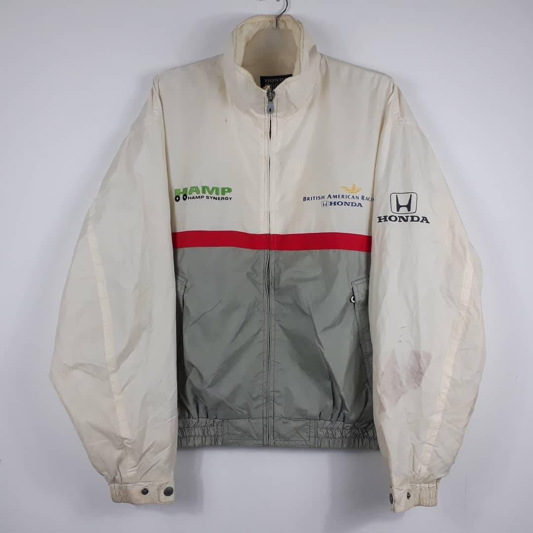Vtg 90s BRITISH AMERICAN RACiNG Honda Collection Jacket BAR | Etsy