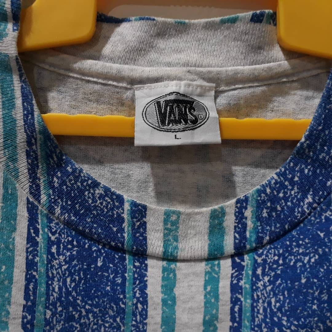 Vtg 90s VANS Made in USA T Shirt Spellout Skateboard | Etsy