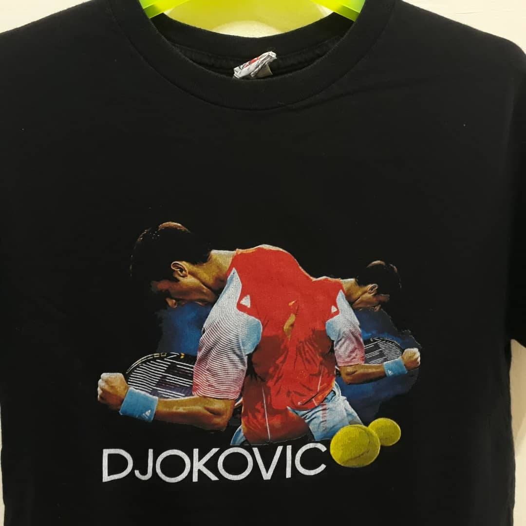 NOVAK DJOKOVIC TShirt Serbian Professional Tennis Player Atp Etsy