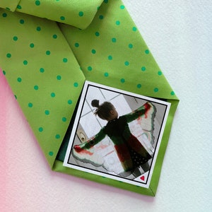 Dad Wedding Tie Label-ONLY PICTURE, Custom Photo Tie Patch, Tie patch Father of the Bride,  Wedding gift dads, wedding gift ideas