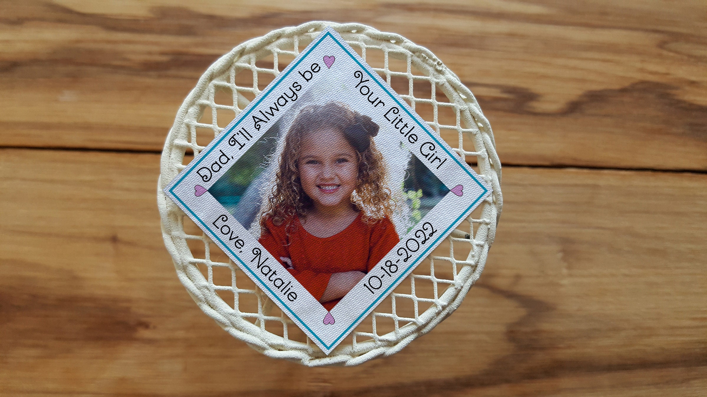 Dad Tie Label / Suit Label / Picture Tie Patch / Tie patch | Etsy