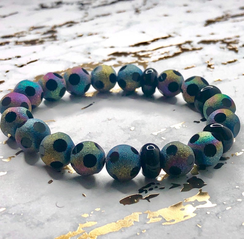 Iridescent Stretch Bracelet