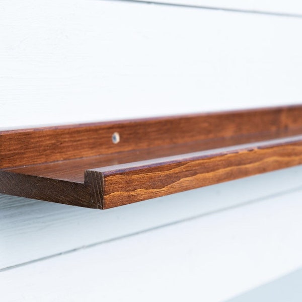 Modern picture ledge shelf