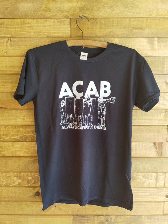 ACAB siempre llevar una camiseta Bibble 1312 ropa de fútbol - Etsy España