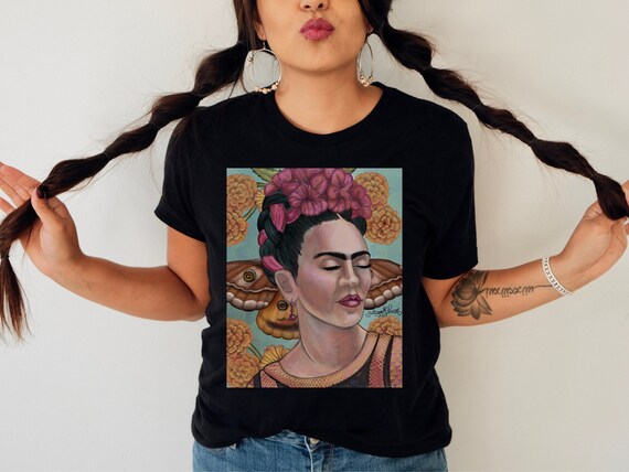 Camiseta Frida camiseta Frida Kahlo camiseta de empoderamiento camiseta feminista camiseta Frida Fan camiseta Viva La Vida camiseta de igualdad Etsy Mexico