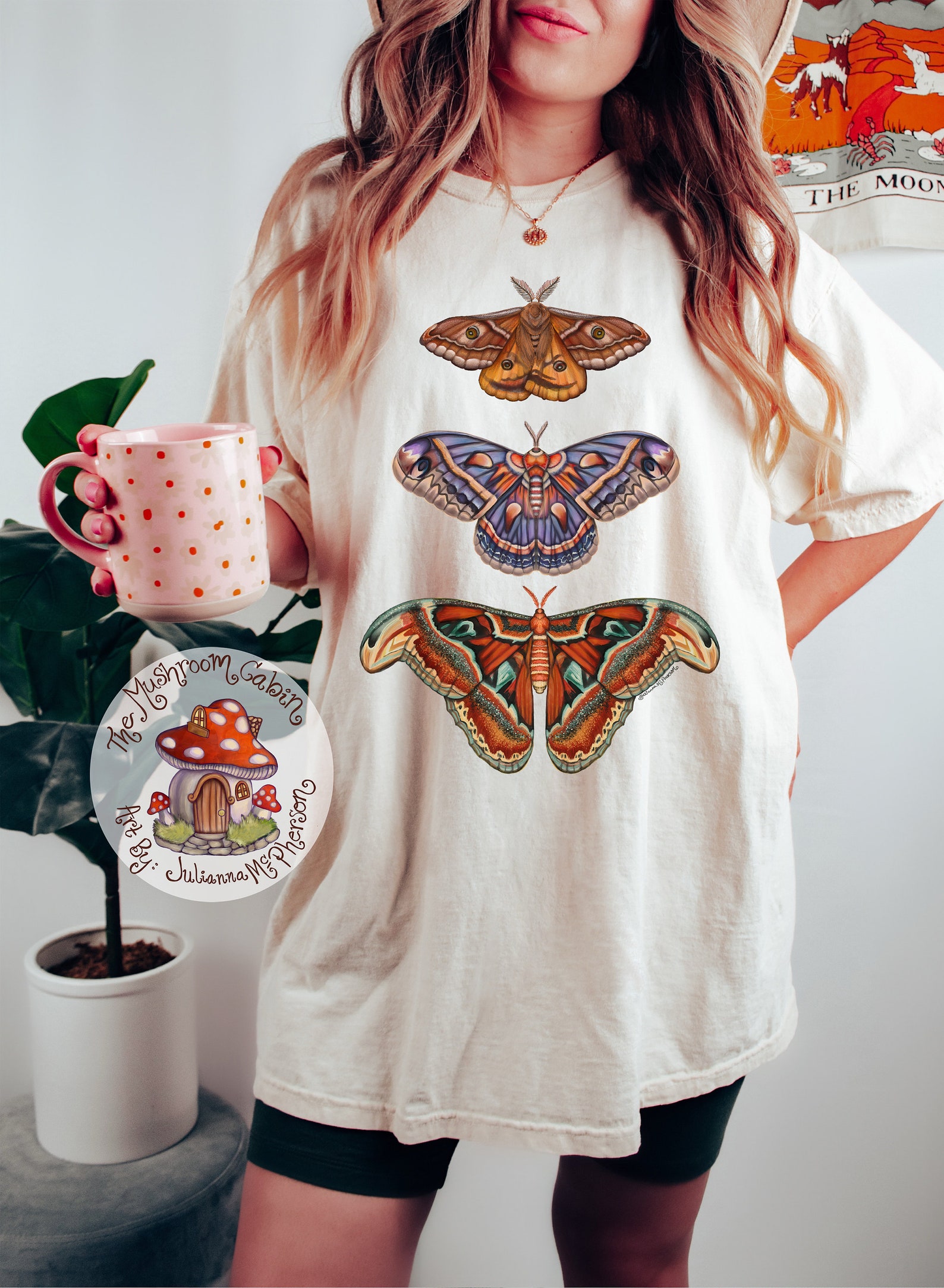 Comfort Colors Moth Shirt Goblincore Shirt Cottagecore Clothing Dark ...