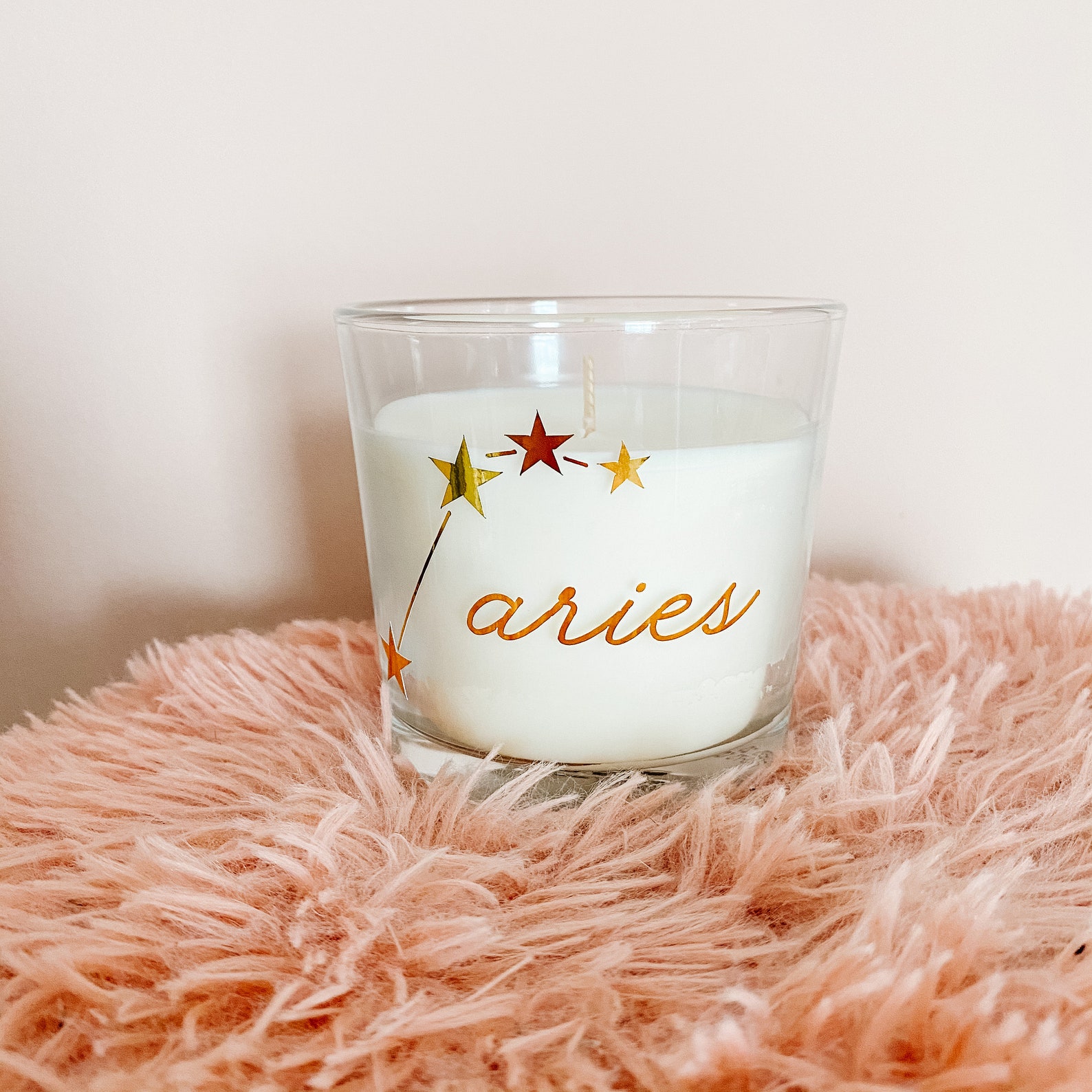 Zodiac Candle Collection Personalized Birthday Gift Star Etsy