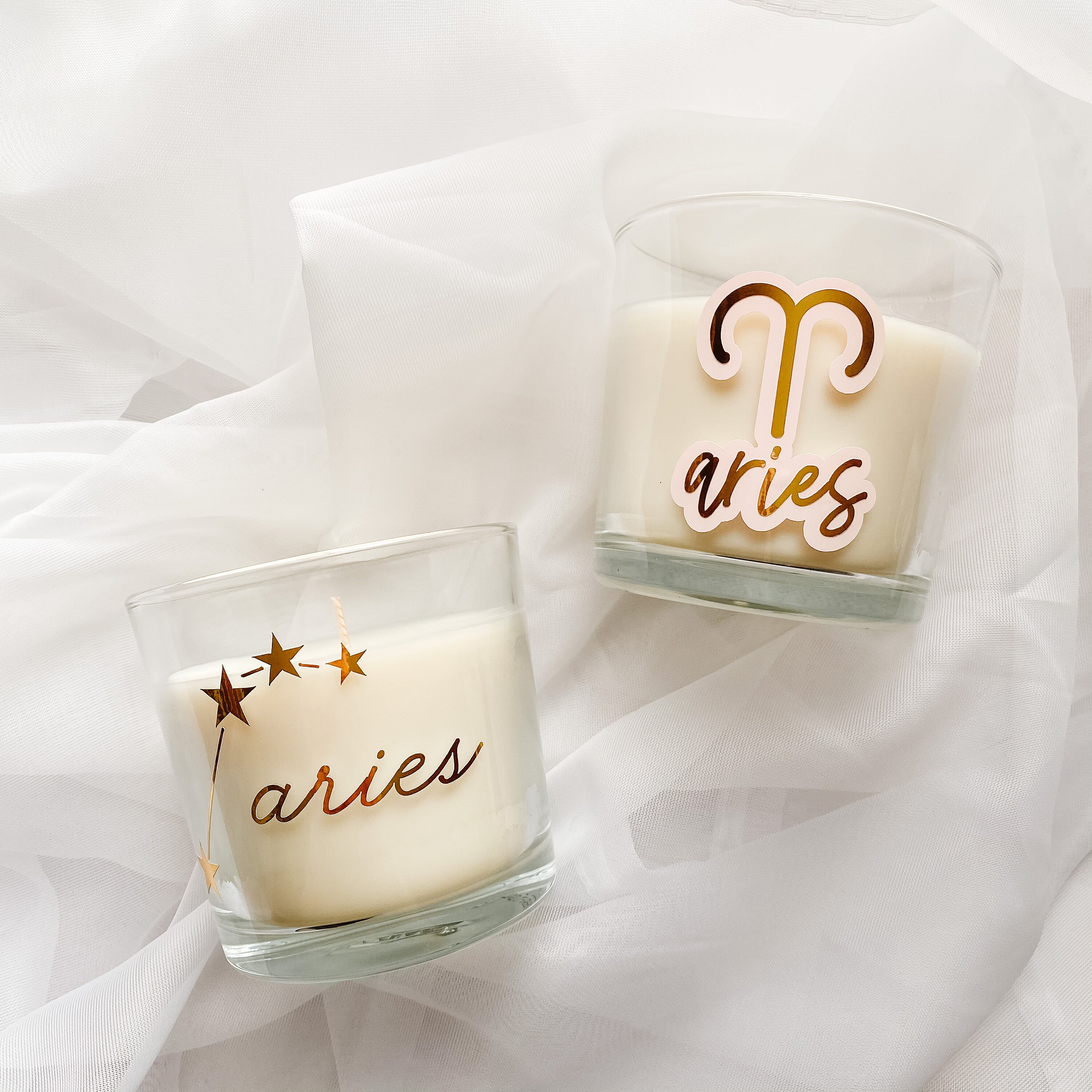 Zodiac Candle Collection Personalized Birthday Gift Star Etsy