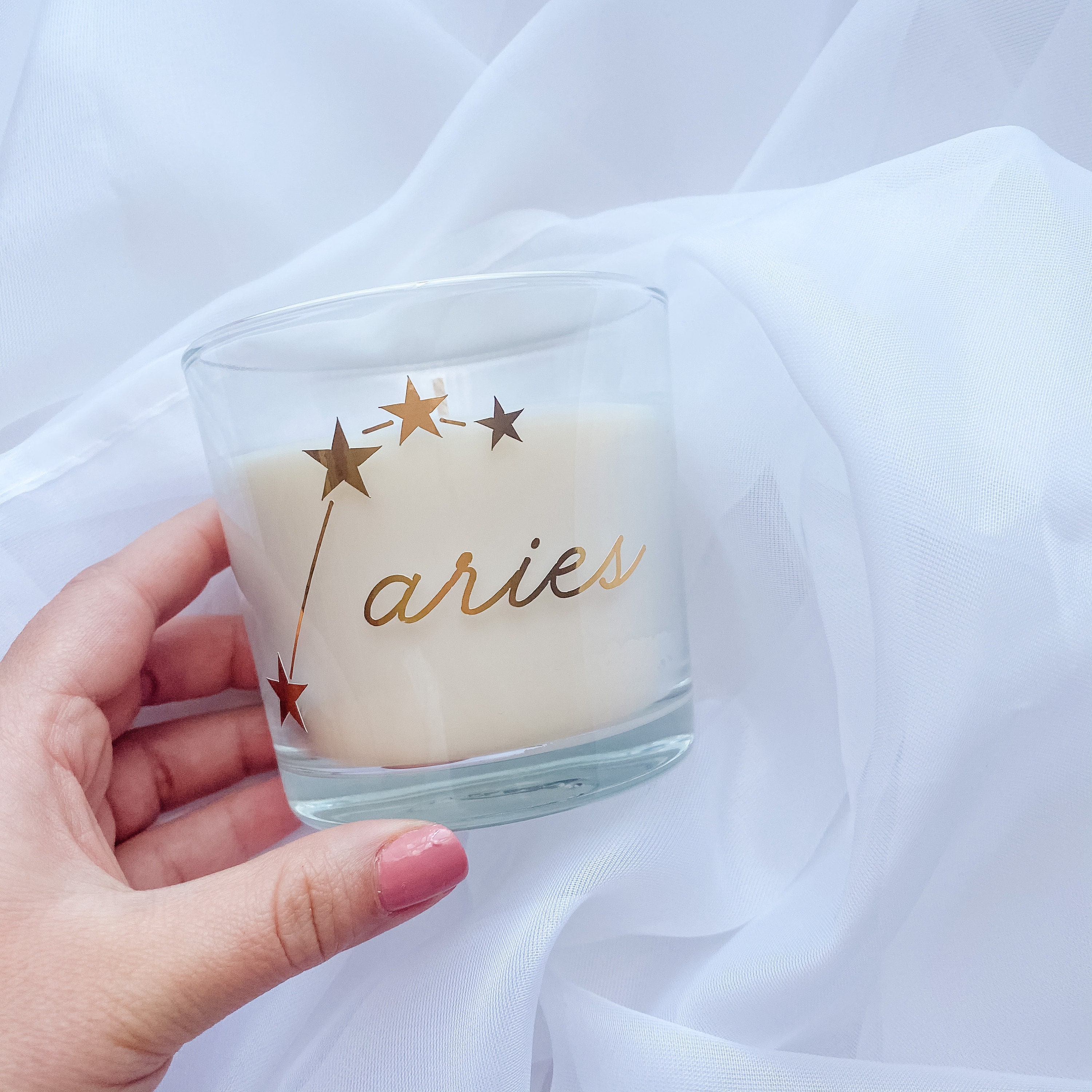 Zodiac Candle Collection Personalized Birthday Gift Star Etsy