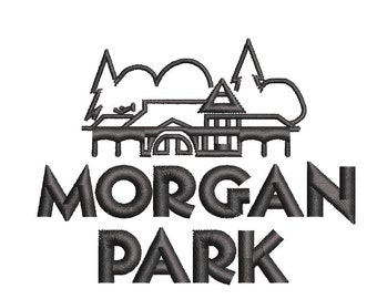 Morgan Park Logo Embroidery File (DST)
