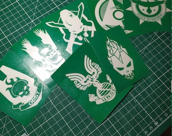 Halo Symbol Vinyl Schablone