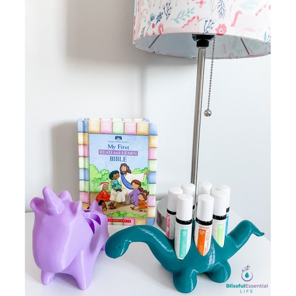 Essential Oil Kids’ Organizer~ Unicorn~ Dinosaur~ Roller bottles~ Aromatherapy~ Healthy Kids