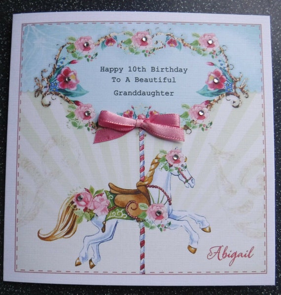 Birthday Carousel Card Birthday Carousel Card