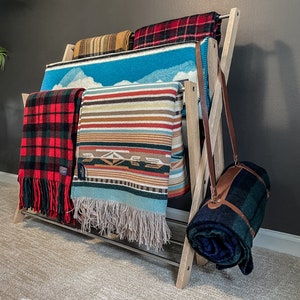 Swing Arm Wall Mounted Quilt Rack 