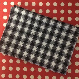 Tea Towel, Black and White,