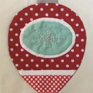 Vintage Christmas Ornament PDF Pattern #9
