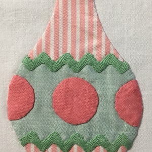 Vintage kerstornament PDF-patroon #8
