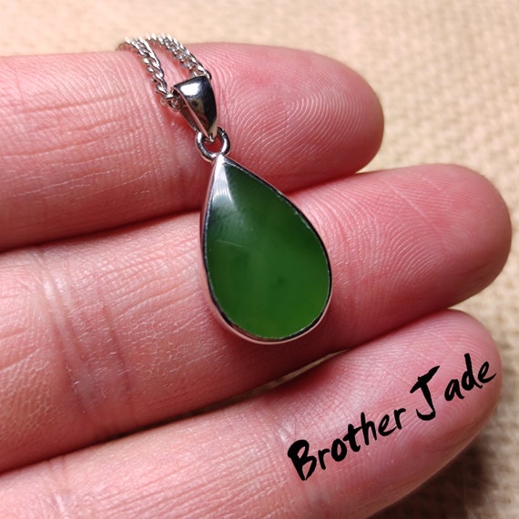 Etsy jade pendant discount