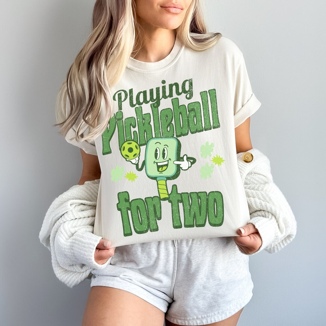 Fun Pickleball Themed Pregnancy Announcement Shirts, Playing Pickleball ...