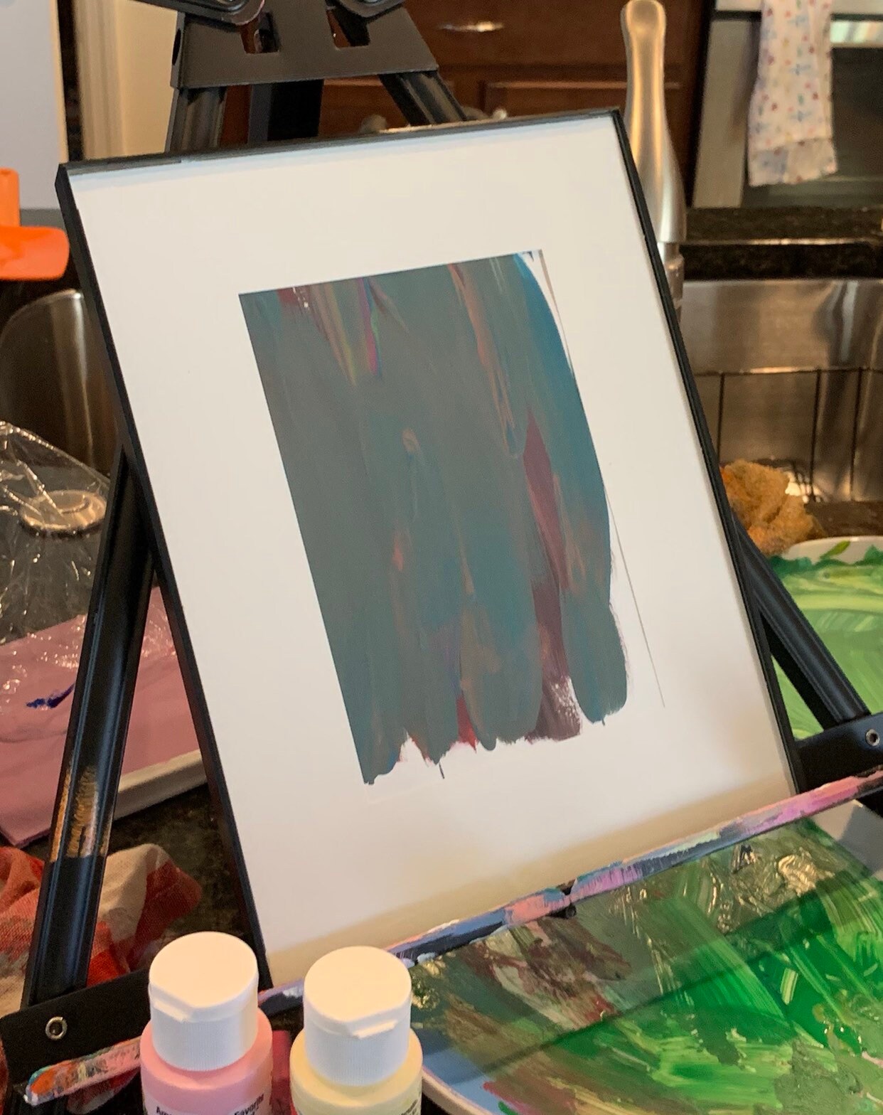 Small Artwork 5x7 Acrylic Painting Art on Mixed Media | Etsy