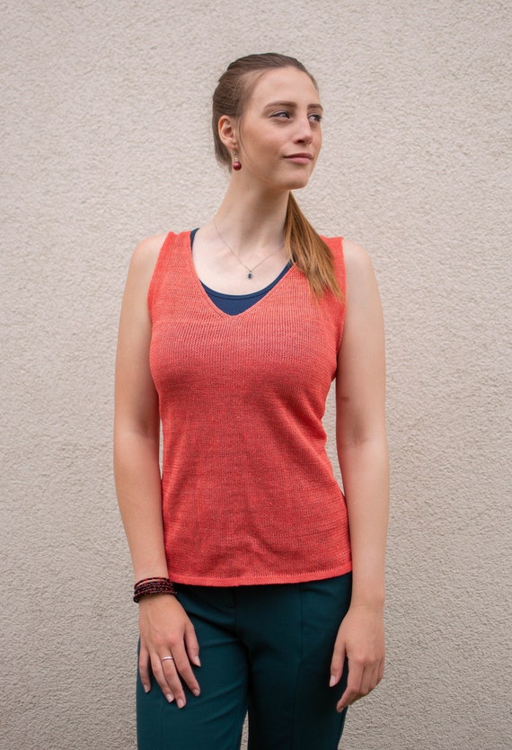 Linen pullover shirt women's cheap